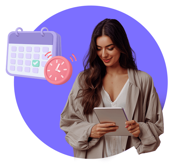 lets clients book you instantly